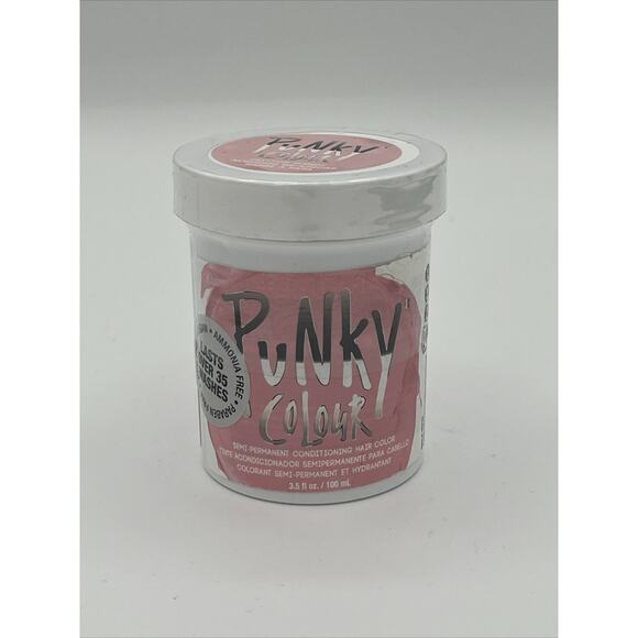PUNKY COLOUR Semi-Permanent Conditioning Hair Dye Color Cotton Candy 3.5oz - Picture 1 of 6